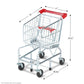 Melissa & Doug Toy Shopping Cart, Grocery Store Pretend Play Toys with Sturdy Metal Frame & Working Wheels, Toddler Shopping Cart, Preschool Learning
