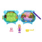Polly Pocket Mattel Pet Connects HHW30 Micro Playset Blue Bear + Animal + Accessory