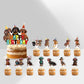 25 Dachshund Cake Toppers - Dachshund Dog Cake Decorations for Parties & Birthdays