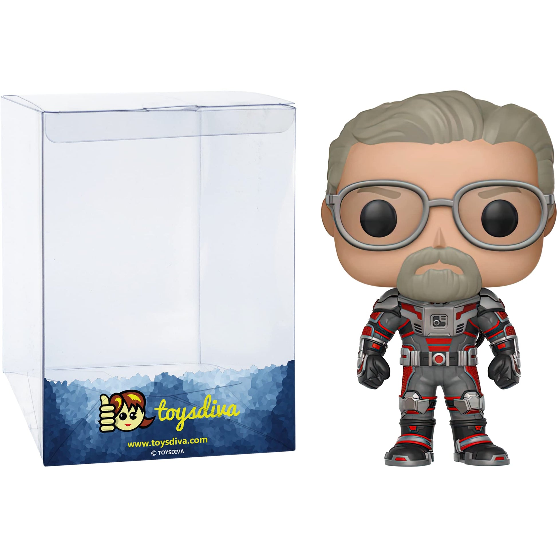 Hank Pym Unmasked (Hot Topic Exc): Fun ko P o p ! Vinyl Figurine Bundled with 1 Comics Theme Compatible Trading Card (346-30801)