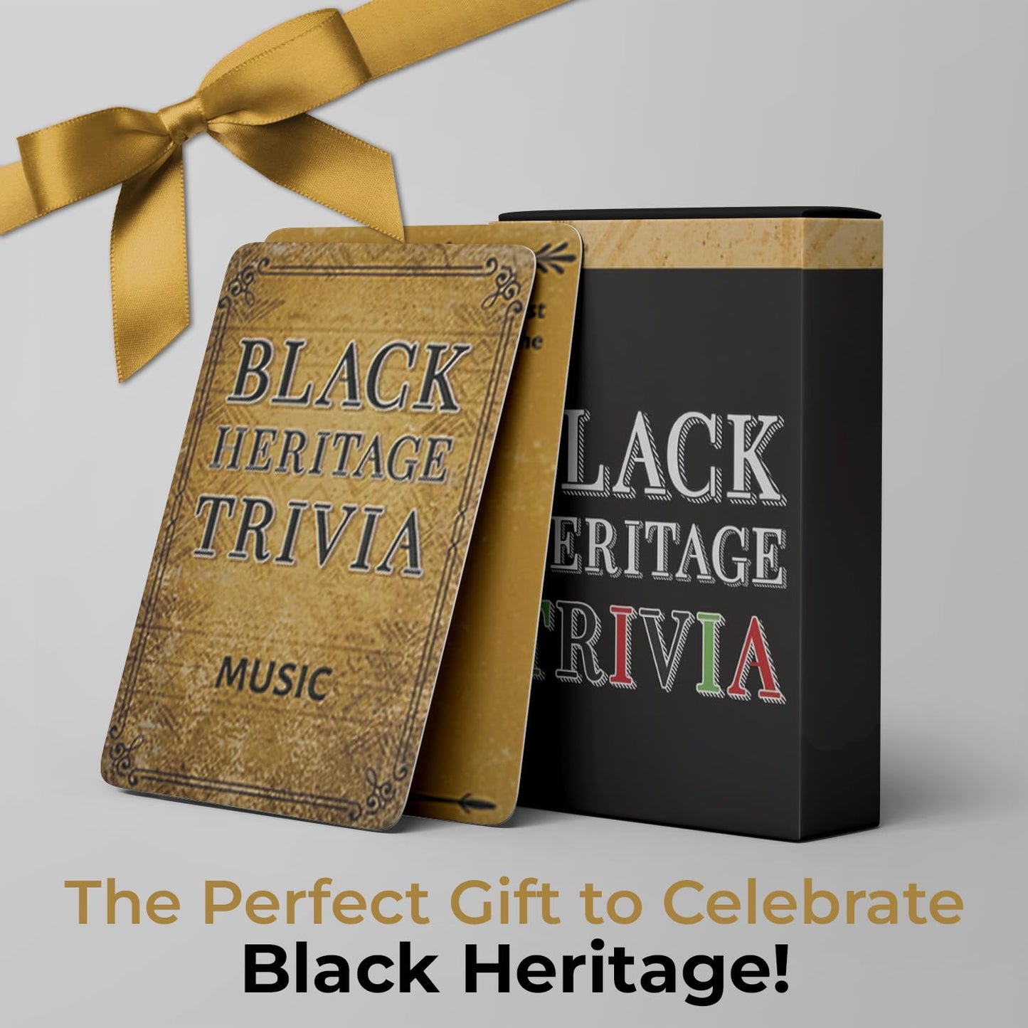 Black Heritage Trivia Game - Fun & Educational Family Card Game - Celebrate African American Culture with Friends & Family - Perfect for Game Nights