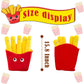 NILISWIEST Comfy French Fries Pillows Plush, Soft, Cuddly, and Irresistible for Family and Friends