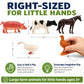 GiftExpress 12pc Large Farm Animal Toy Figures