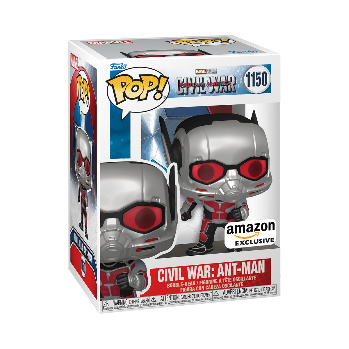 Funko Pop Marvel: Captain America: Civil War Build A Scene - Ant-Man Figure 8 of 12 - Amazon Exclusive - Collectable Vinyl Figure - Gift Idea