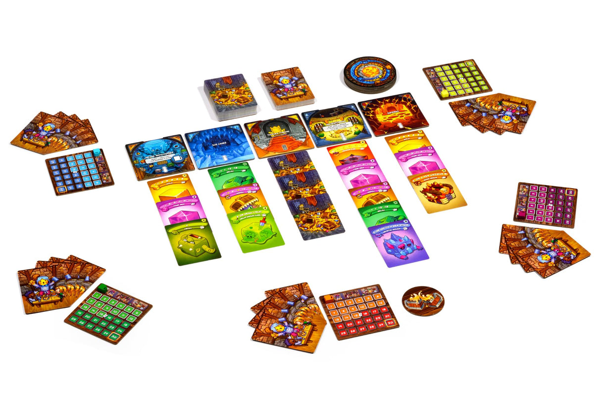 Tavern Tales by Phase Shift Games, Light Bluffing, Push Your Luck Card Game