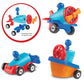 Learning Resources 1-2-3 Build it! Car, Boat, Plane, 15 Pieces