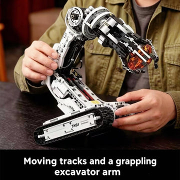 MOQIDI Remote Control Technic Robotic Arm Building Set,Coding for Boys 8-12