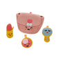 Ami Amis™ Glam on the Go Multipack Mini Soft and Cozy Crochet Plush, Adorably Cute Details, Pocket Sized for on the Go Play! Collection Enthusiasts