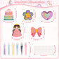 YoFellas DIY Bead Art & Mosaic Kit for Kids Ages 6-12 - Complete Craft Set with Bead Pens, Colorful Templates, and Fun Stencils - Creative Arts