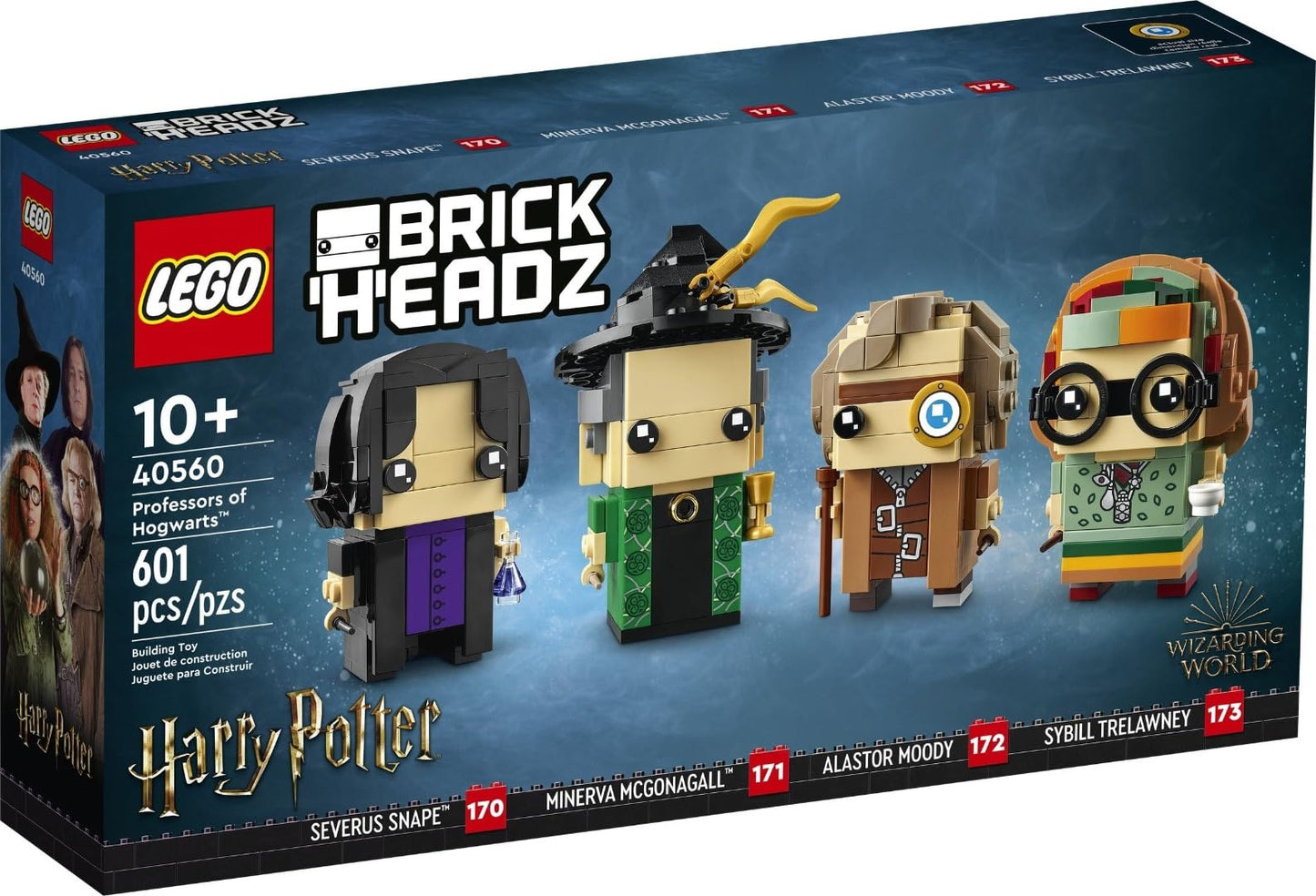 LEGO 40560 Professors of Hogwarts Building Set 601 Pieces