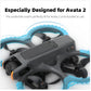 FSIDIWT Avata 2 Propeller Guard Protector, Anti-Collision Prop Bumper Silicone Protective Cover Ring for DJI Avata 2 Accessories (Red)
