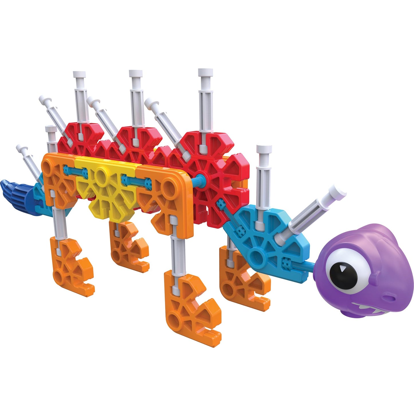 KID K'NEX - Dino Dudes Set ‚ 100 Pieces, Preschool STEM Building, Kid Construction Set, Creative Play‚ Ages 3+