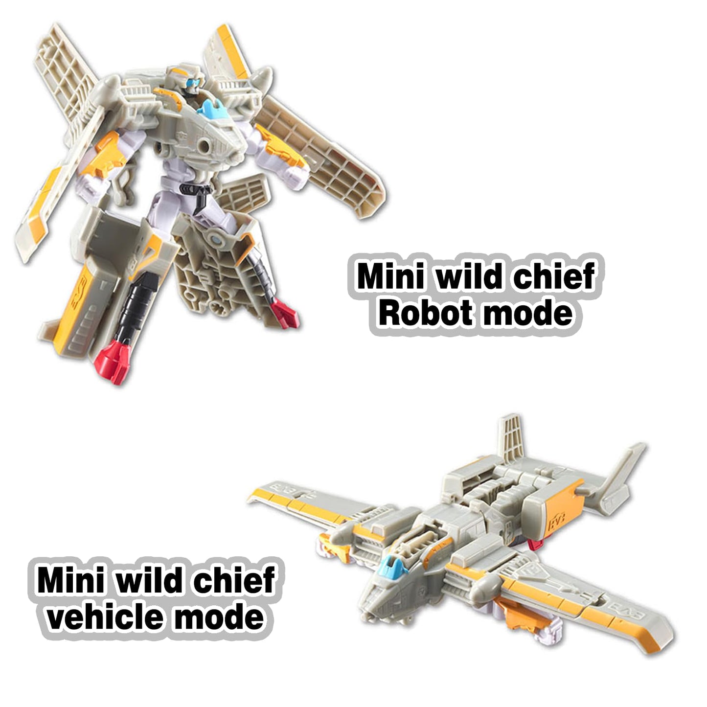 priming water ROBOT V MINI ROBOT VERSION 4SET or single item(Mini Jet Thunder)