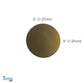 My Scratch Offs 0.50 in Gold Round Scratch-Off Stickers, 1000 Pack