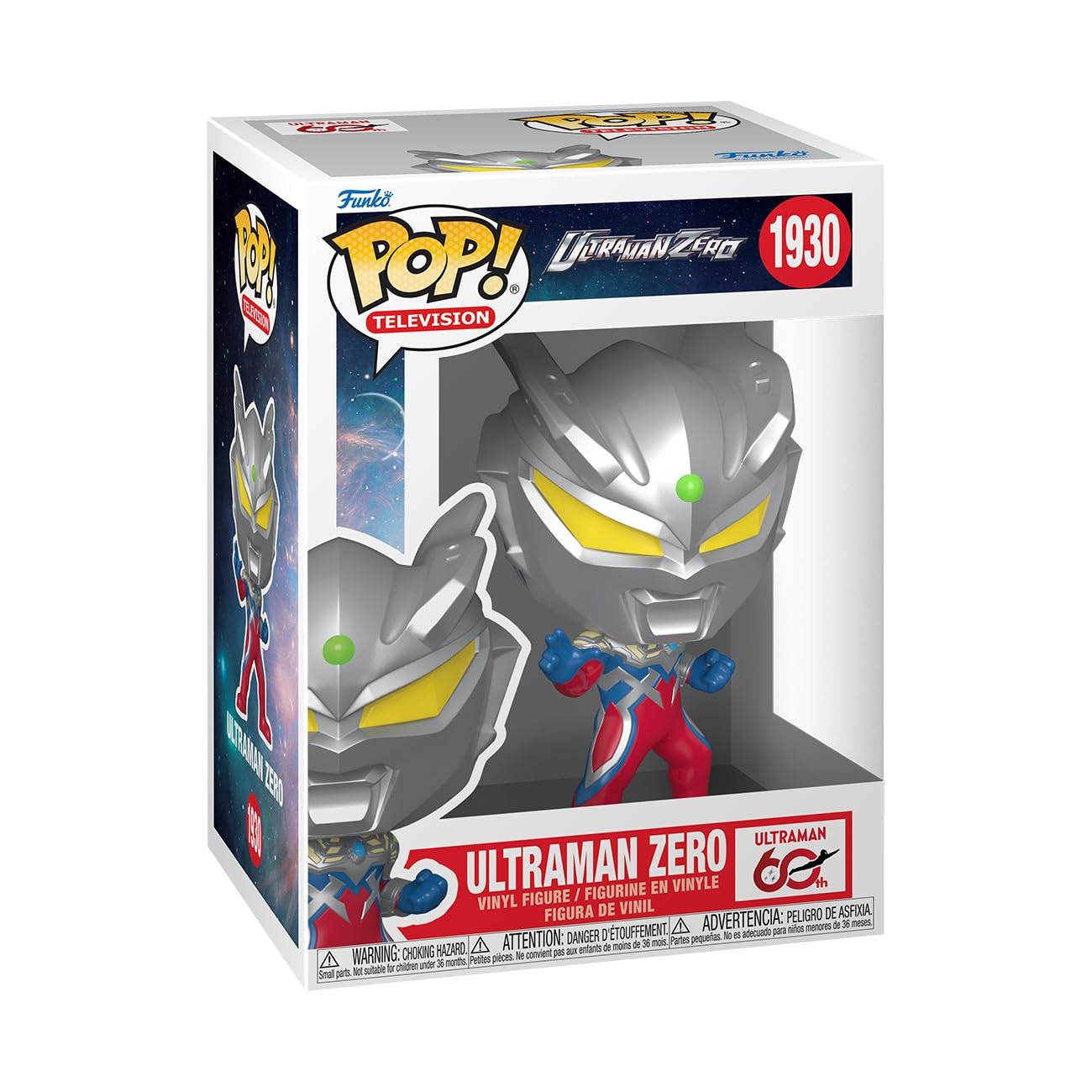 Funko Pop! Television: Ultraman - Zero - Collectable Vinyl Figure - Gift Idea - Official Merchandise - Toys for Kids & Adults - Anime Fans - Model