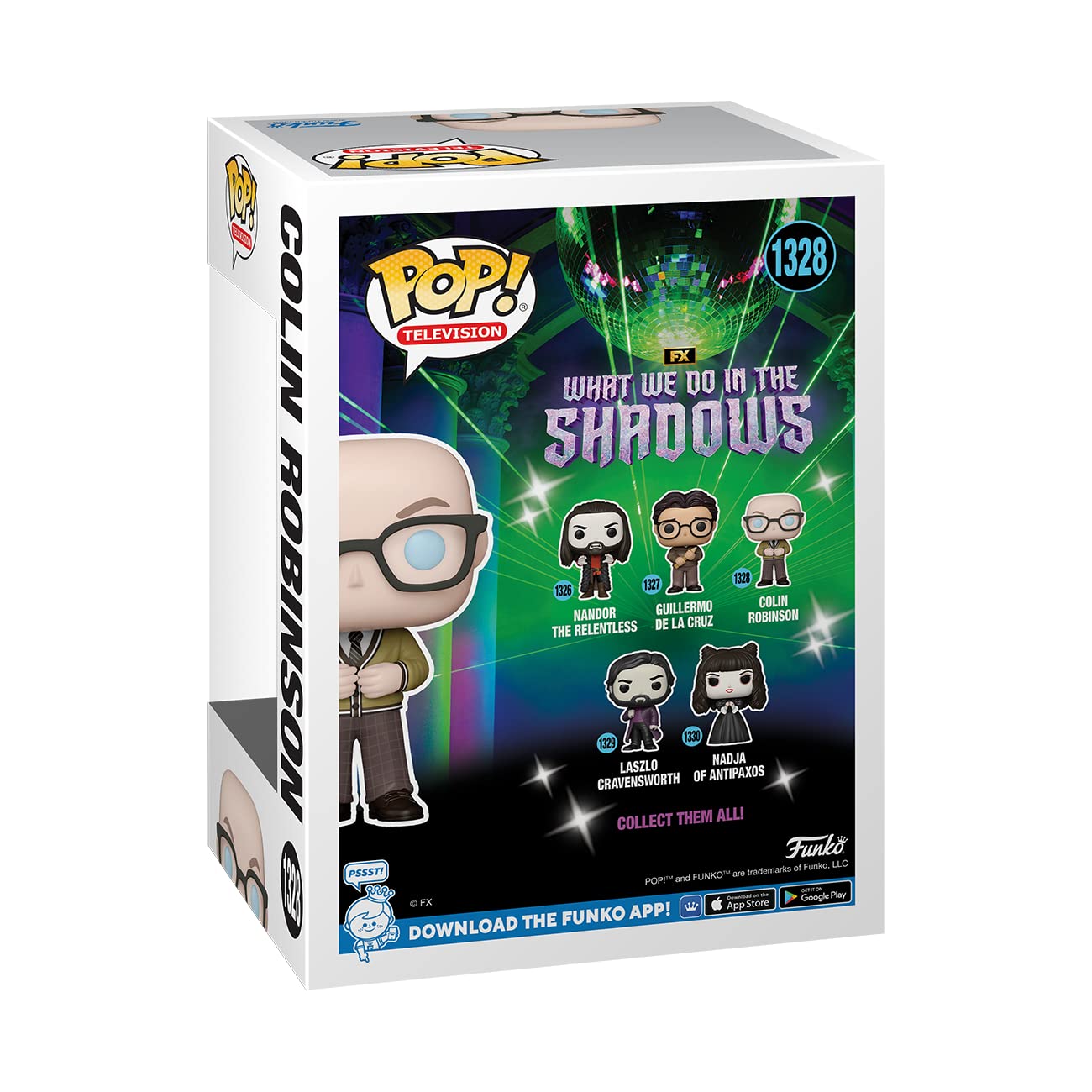 Funko POP! TV: WWDS - Colin Robinson - What We Do in the Shadows - Collectable Vinyl Figure - Gift Idea - Official Merchandise - for Kids & Adults