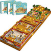 FULHOLPE Chinese Forbidden City Architecture Building Blocks Set, 3-in-1 Chinese Imperial Palace Model Bricks Set with Lights, 10385 Pcs DIY Building