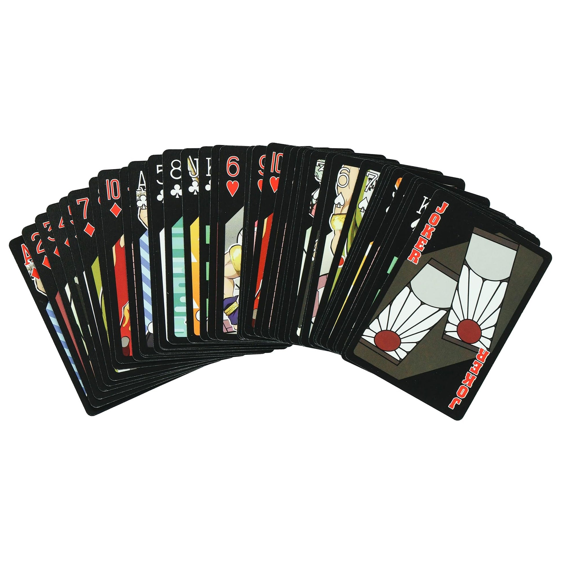 JUST FUNKY Demon Slayer Kimetsu No Yaiba Playing Cards Poker Deck 52 Cards