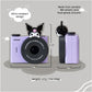 kiimento Ultra-Compact Kids Digital Camera & Video Camcorder for Ages 3-5 with Selfie Lens, 32GB Memory Card, Adjustable Soft Strap Lanyard, Scavenger