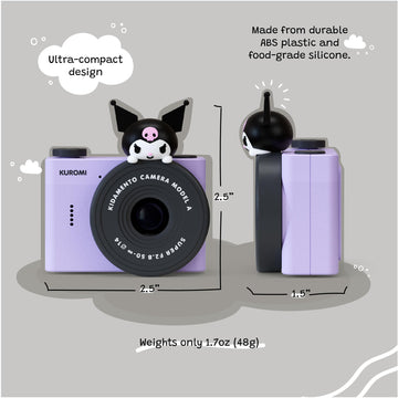 kiimento Ultra-Compact Kids Digital Camera & Video Camcorder for Ages 3-5 with Selfie Lens, 32GB Memory Card, Adjustable Soft Strap Lanyard, Scavenger