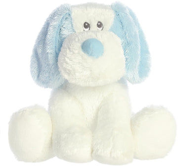 Aurora® Playful Scruff™ Baby Stuffed Animal - Soft & Cuddly Toy - Imaginative Play - Blue 9.5 Inches