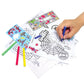 Spidey and His Amazing Friends Stow & Go Activity Kit - 17-Piece Marvel Art Set with Stickers, Crayons, Coloring Pages & Carry Case - Kids Travel Kit