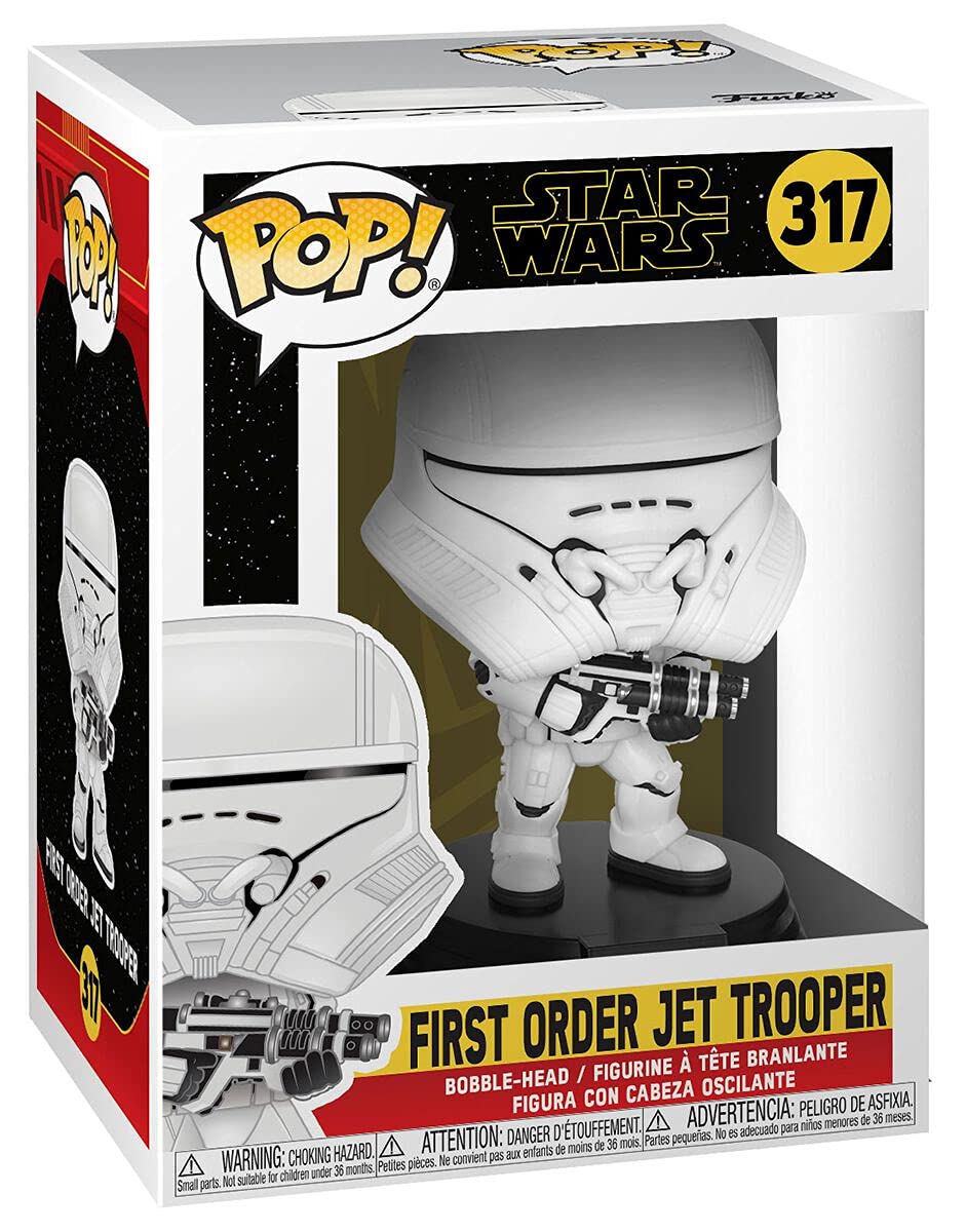Funko Pop! Star Wars: Episode 9, Rise of Skywalker - First Order Jet Trooper