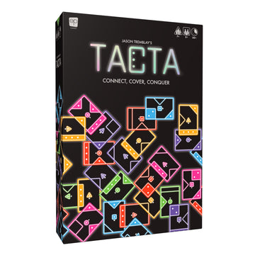 TACTA Card Game, Where Every Card Counts, Fast-Paced Strategic Shape Matching Party Game, Analyze and Optimize to Connect, Cover & Conquer to Win