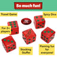 TDC Games Sriracha Dice Game - Flaming Fun for Everyone - Great for Party Favors, Families, Stocking Stuffers, Travel, and Camping