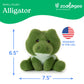The Petting Zoo Alligator Stuffed Animal Plushie, Gifts for Kids, Snugletz Zoologee Plush Toy, 7 in