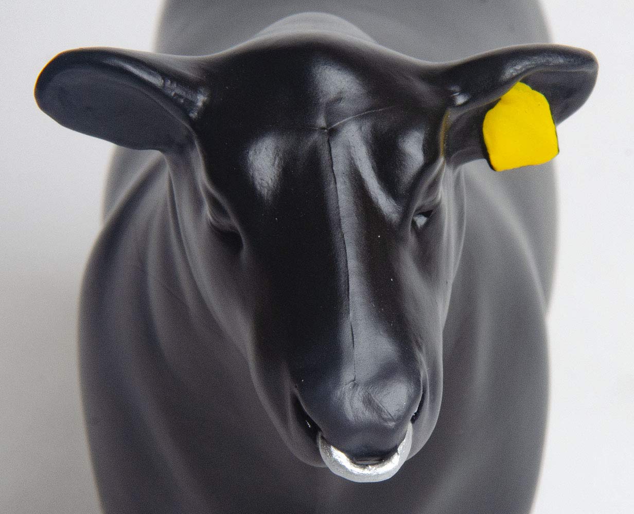 Little Buster Toys Toy Angus Show Bull w/Nose Ring Black N/A