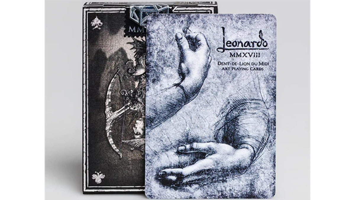 Art Playing Cards Leonardo MMXVIII | Edition Silver