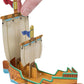 Mattel Disney Princess Toys, Ariel Mermaid Doll Story Set with 4 Small Dolls, 2 Animal Figures & 1 Accessory, Inspired by Disney The Little Mermaid