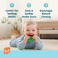 RaZbaby Fruit Koolers 3-Pack Koolers Water-Filled Teethers - Fun Fruit-Inspired Cooling Relief for 3M+ | Safe, BPA-Free Teether that Soothes Tender