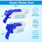 WOLKEK Water Guns for Kids Adults, 4 Pack 400CC Long Range High Capacity Squirt Guns Toy, Pool Toys Water Toys for Swimming Pool Beach Sand Outdoor