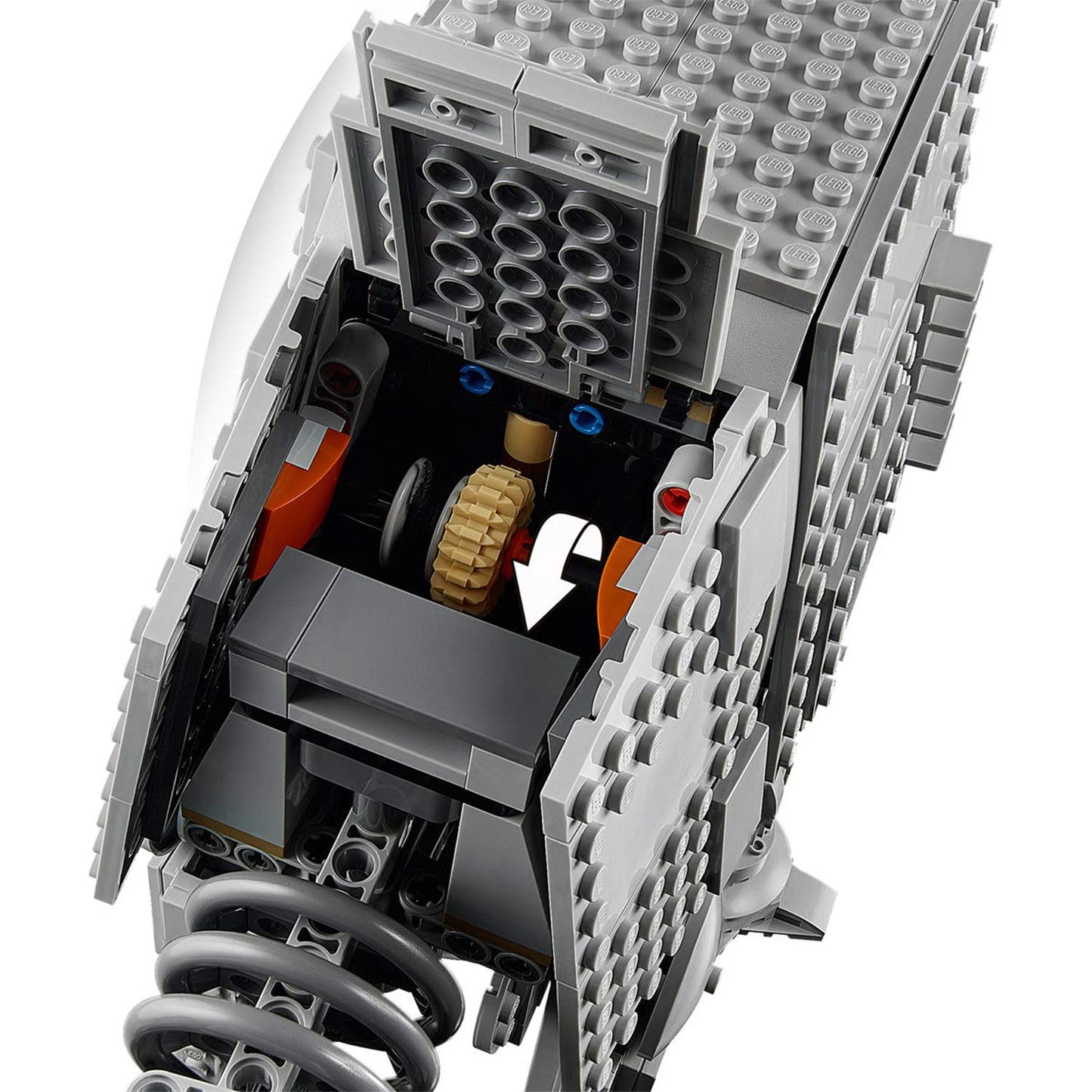 LEGO Star Wars at-at Walker 75288 Building Toy, 40th Anniversary Collectible Figure Set, Room Décor, Gift Idea for Kids, Boys & Girls with 6