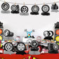 12Pcs Race Car Centerpieces for Tables - Classic Car Birthday Decorations Classic Car Party Decorations Wheel Tire Centerpieces Decor for Car Themed