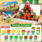 uMadeUs Magnetic Blocks Building Set - Puzzle Cubes as STEM Toys for Kids - Toddlers Sensory Construction Tiles - Ages 3+ Creative Educational Games