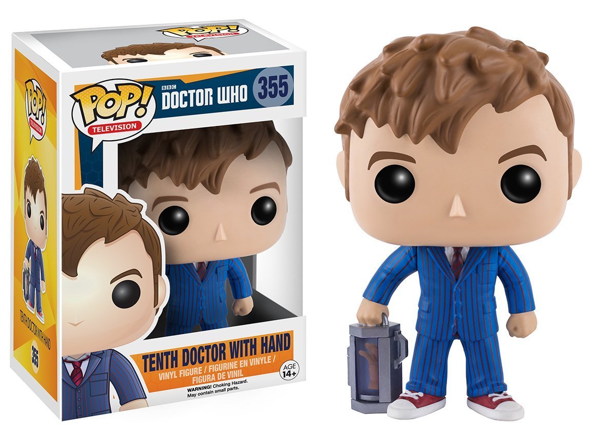 Funko POP Television: Doctor Who - 10th Doctor with Hand Action Figure