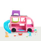 Barbie Pet Camper Playset with Pair of 1.5-inch Pet Figures, 11-pieces, Toy Figures and Playset, Kids Toys for Ages 3 Up by Just Play