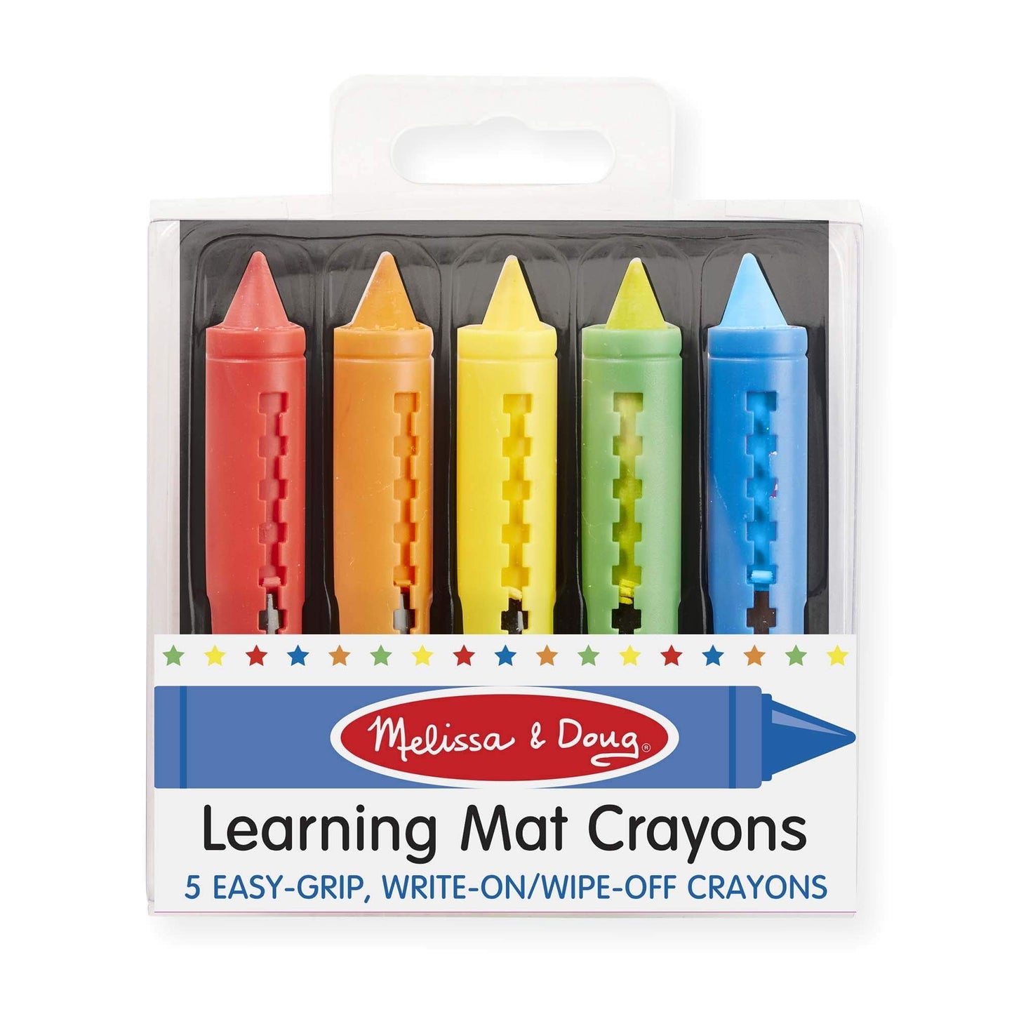 Melissa & Doug Learning Mat Crayons, 1 EA
