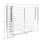 Melissa & Doug Deluxe Metal Wire Puzzle Storage Rack for 12 Small and Large Puzzles