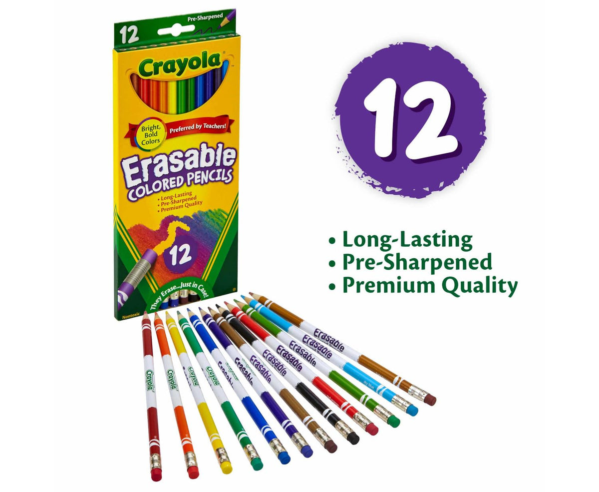 12/PKG -COLORED PENCILS