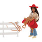 Breyer Horses Freedom Series | Sylvie - Western Rider & Tack | Model # B-FS-10719