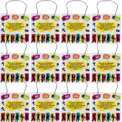 Fun Express Studio Vacation Bible School Overall Verse Sign - Crafts for 12 - Craft Kit