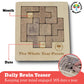 Palmetto Puzzle Works The Whole Year Puzzle - Wooden Puzzles for Teen' & Adults, Educational Games for Families & Gift Ideas for Classroom Games