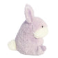 Aurora Round Rolly Pet Bunny Lavender Stuffed Animal - Adorable Companions - On-The-Go Fun - Lavender 5 Inches