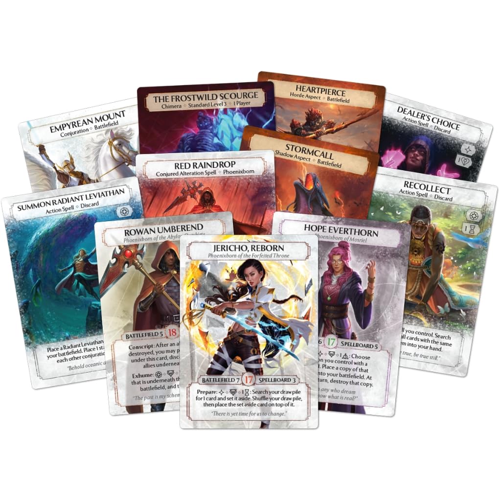 Ashes Ascendancy Starter Set by Plaid Hat Games | Ages 14+ | 1-2 Players | 30-60 Minute Playing Time | Strategic Fantasy Card & Dice Battle Game