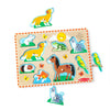 Melissa & Doug Zoo Pet Animals Sound Puzzle - 8-Piece Wooden Peg Puzzle with Light-Activated Sounds, Music Learning Toy for Toddlers and Preschoolers