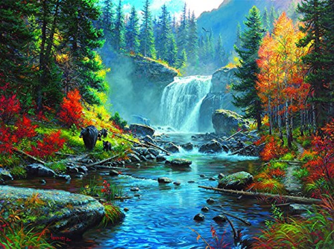 SUNSOUT INC - Harmony - 1000 pc Jigsaw Puzzle by Artist: Mark Keathley - Finished Size 20" x 27" - MPN# 52907